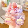 【 In-stock Factory 】 Acrylic oil-impregnated cartoon bow, car keychain, bag pendant, stall gift, blind box, display item, matching details Picture
